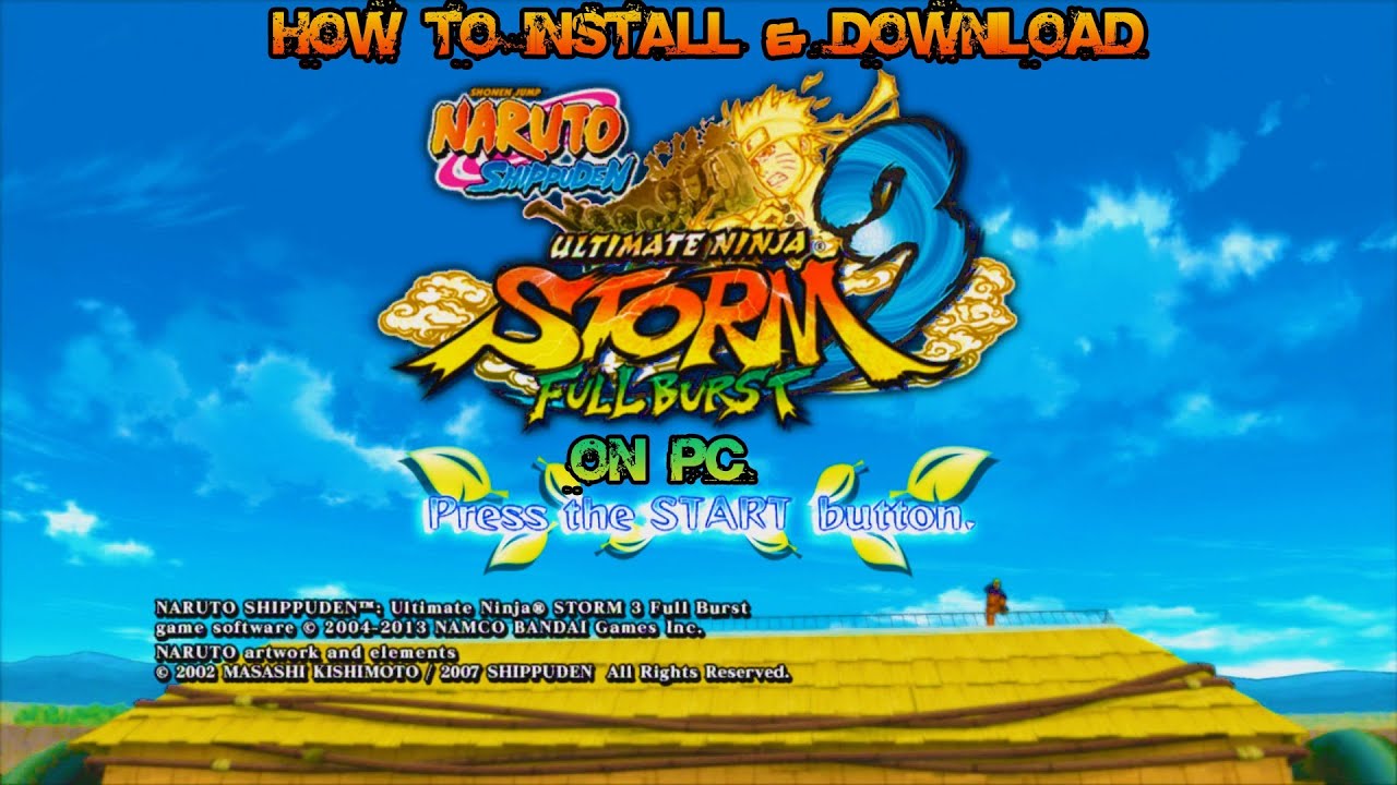 naruto storm 3 for pc